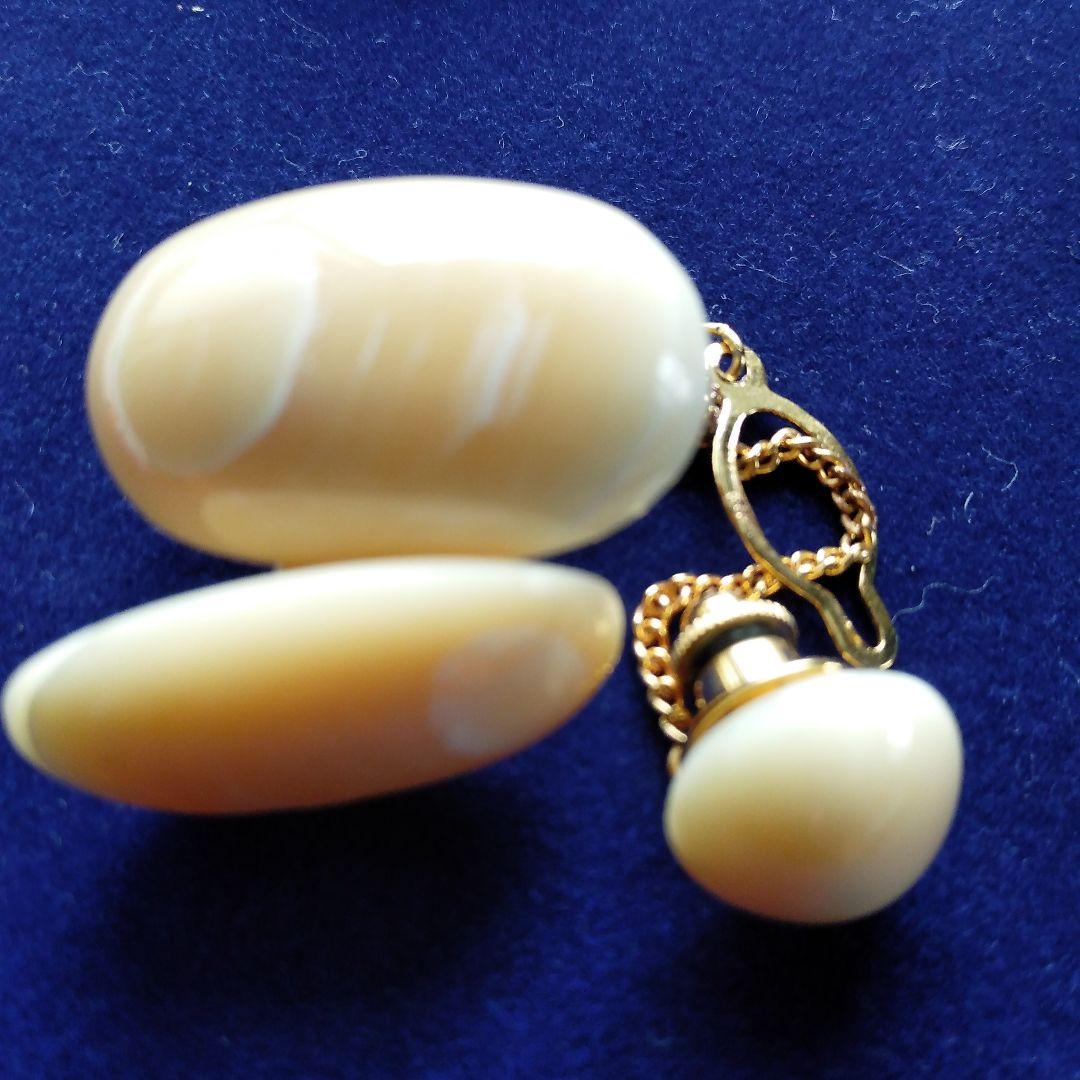 鯨歯　マッコウクジラ　カウス・ネクタイピン10セット（箱なし）②