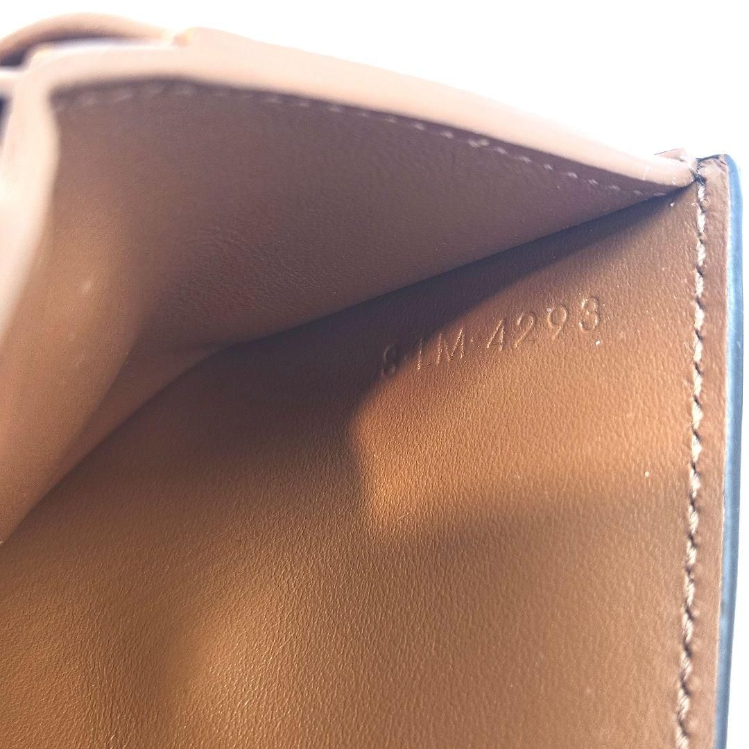 CELINE　セリーヌ　三つ折り財布　トリオンフ　黒 　ブラック