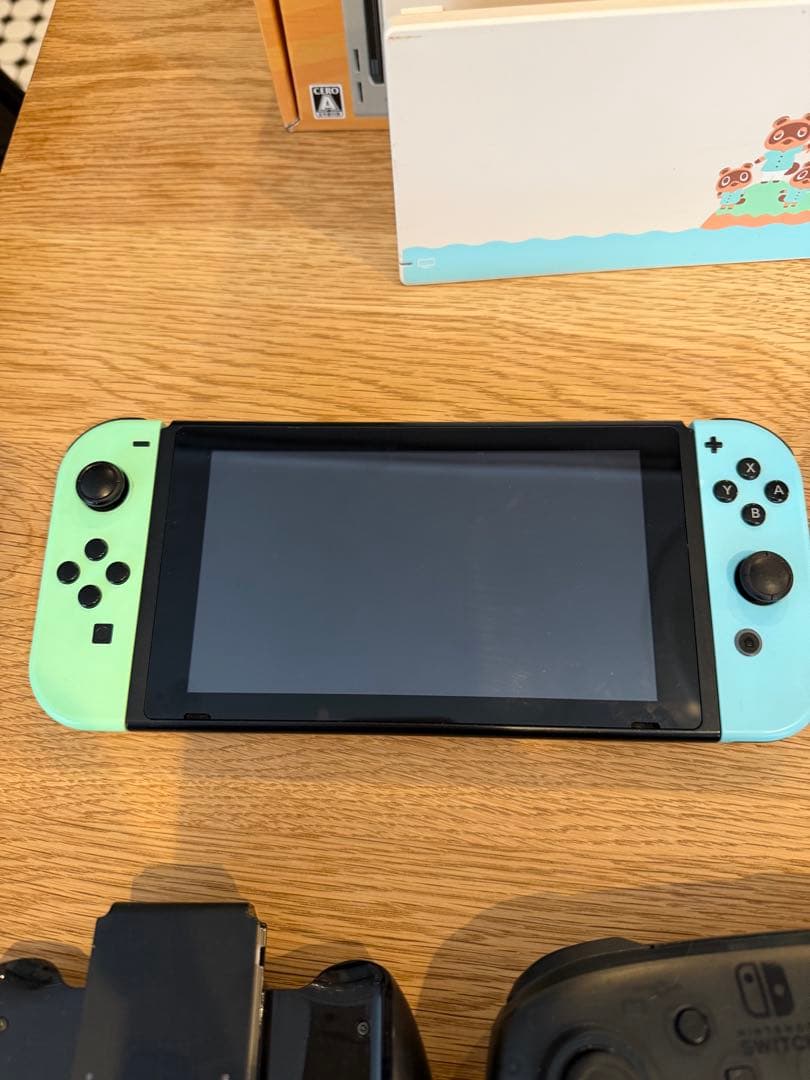 Nintendo Switch 純正プロコン付き どうぶつの森バージョン