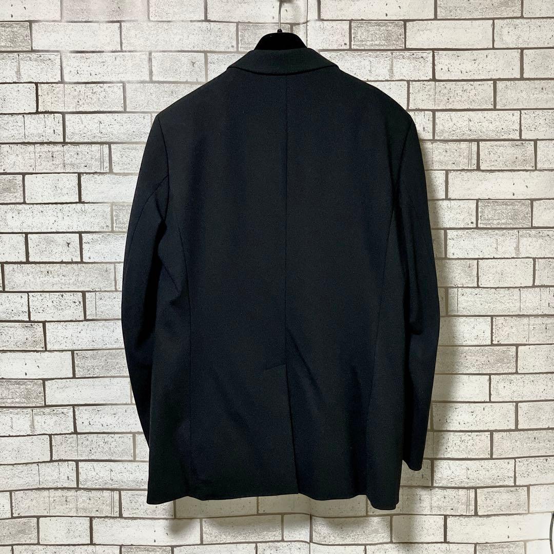 【美品】【ARMANI】テーラードジャケット　ブラック　2B ビジネス　スーツ
