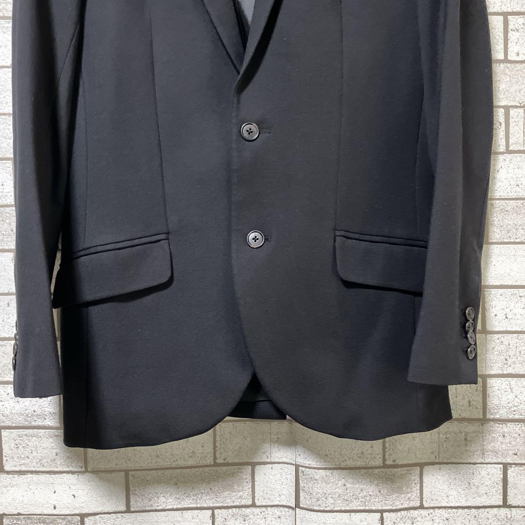 【美品】【ARMANI】テーラードジャケット　ブラック　2B ビジネス　スーツ