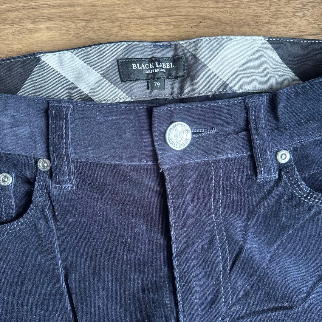 BLACK LABEL CRESTBRIDGEダークネイビーコーデュロイパンツ