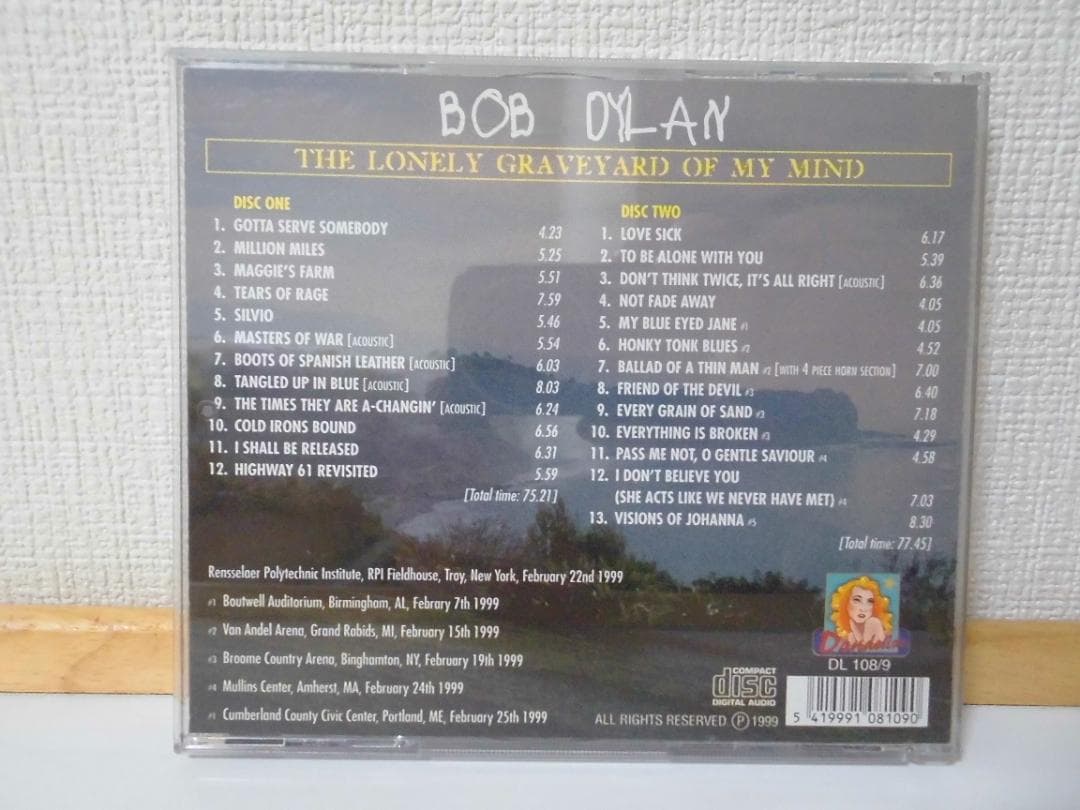 ボブ・ディラン　The Lonely Graveyard of My Mind