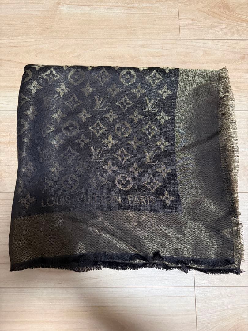 美品 ショール モノグラム LOUIS VUITTON 大判ストール