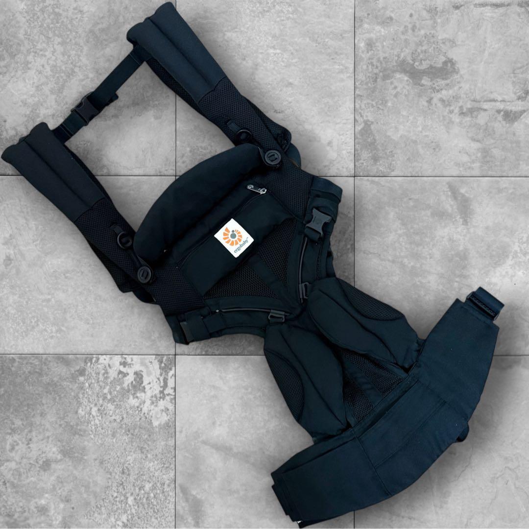 【ergobaby】 OMNI360 抱っこ紐BLACK 付属品あり