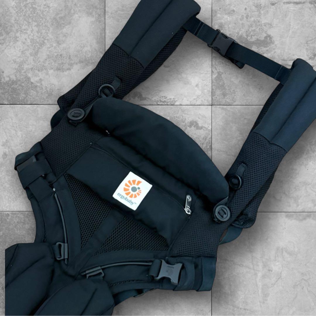 【ergobaby】 OMNI360 抱っこ紐BLACK 付属品あり