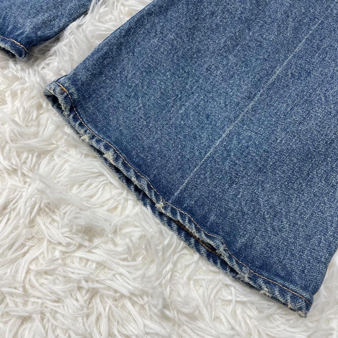 大人気！2026年MOUSSY MVS フレアデニム 新タグ ストレッチ素材