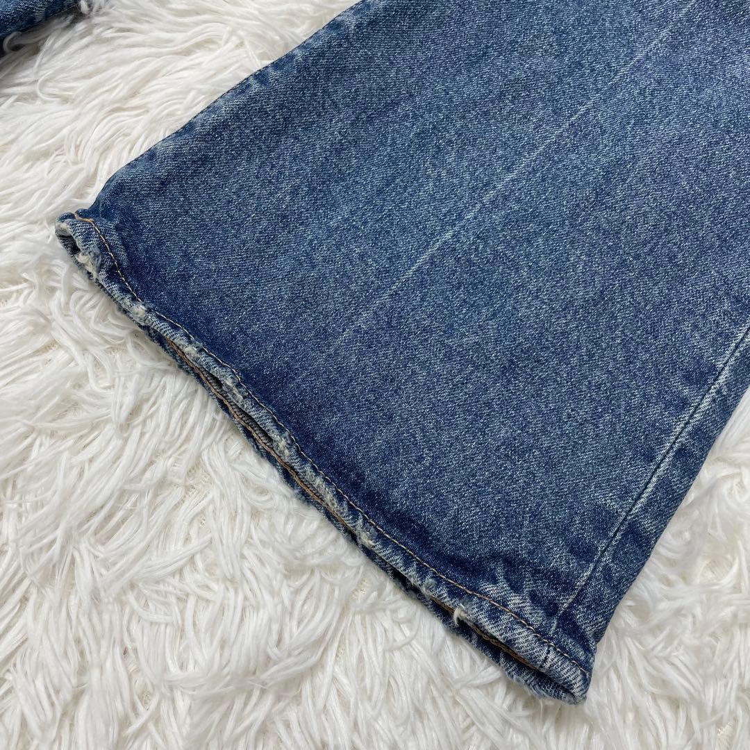 大人気！2026年MOUSSY MVS フレアデニム 新タグ ストレッチ素材