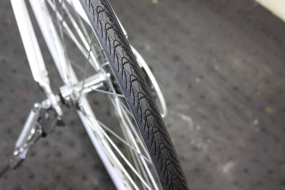 鳥*取様 21テクノロジー700C 6速 430mm クロスバイク WHITE