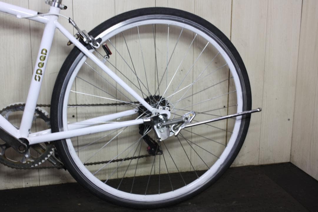 鳥*取様 21テクノロジー700C 6速 430mm クロスバイク WHITE