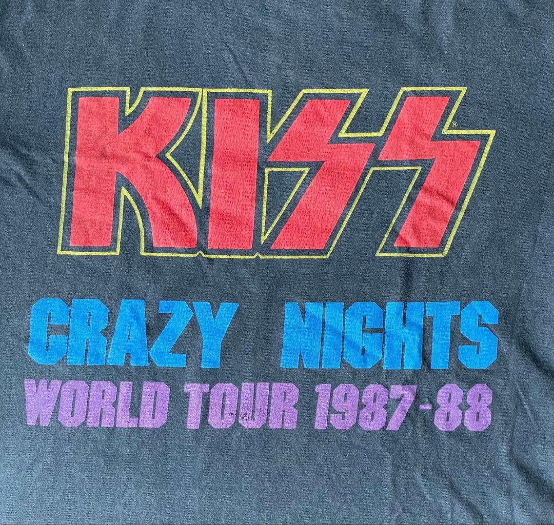 KISS / CRAZY NIGHTS 1987-88 JapanツアーTシャツ