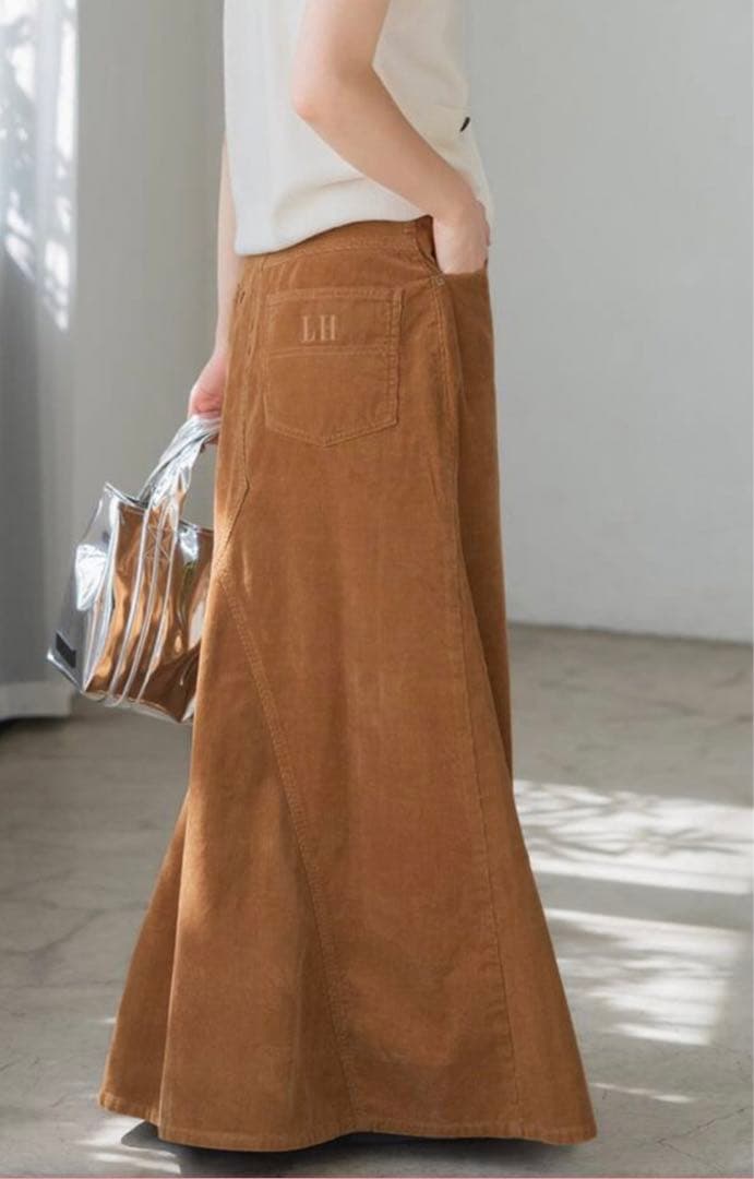 新品SpickandSpan/ La Hutteフレアスカート38