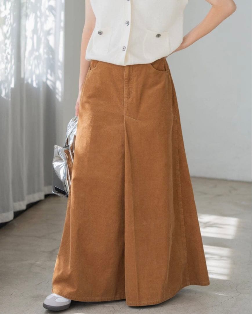 新品SpickandSpan/ La Hutteフレアスカート38