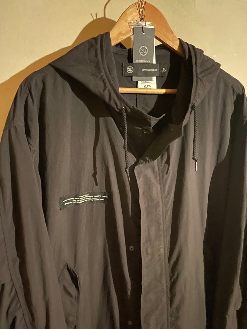 【コラボ第3弾】UNDERCOVER ×GU 2WAYオーバーサイズモッズコート