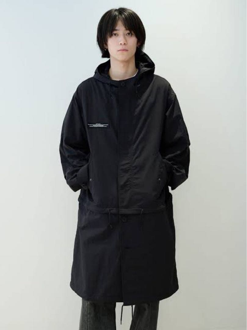 【コラボ第3弾】UNDERCOVER ×GU 2WAYオーバーサイズモッズコート