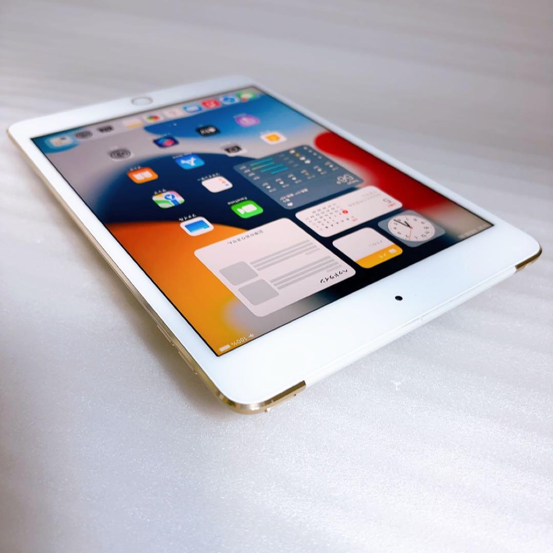 即日発送！ipad mini4 128GB【SIMフリー【バッテリー90%