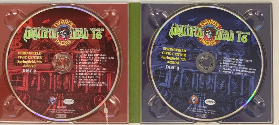 Dave's Picks Vol.16 3/28/73 [3CD]良品