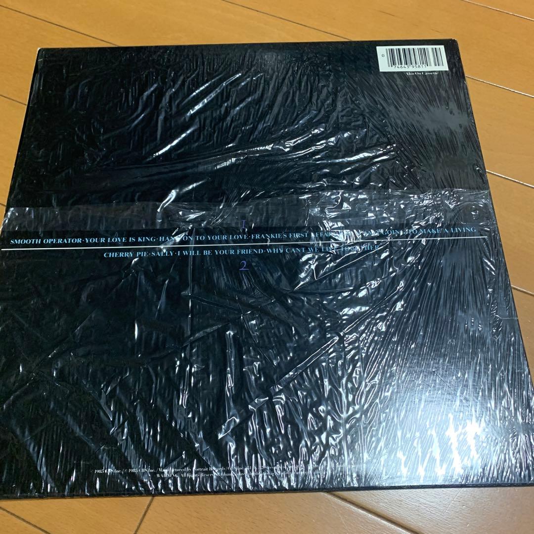 sade diamond life レコード　輸入盤　シュリンク付き