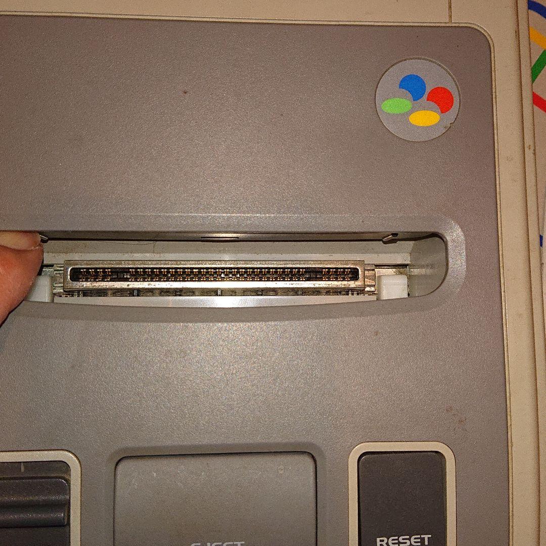【昭和レトロ ジャンク品】スーパーファミコン