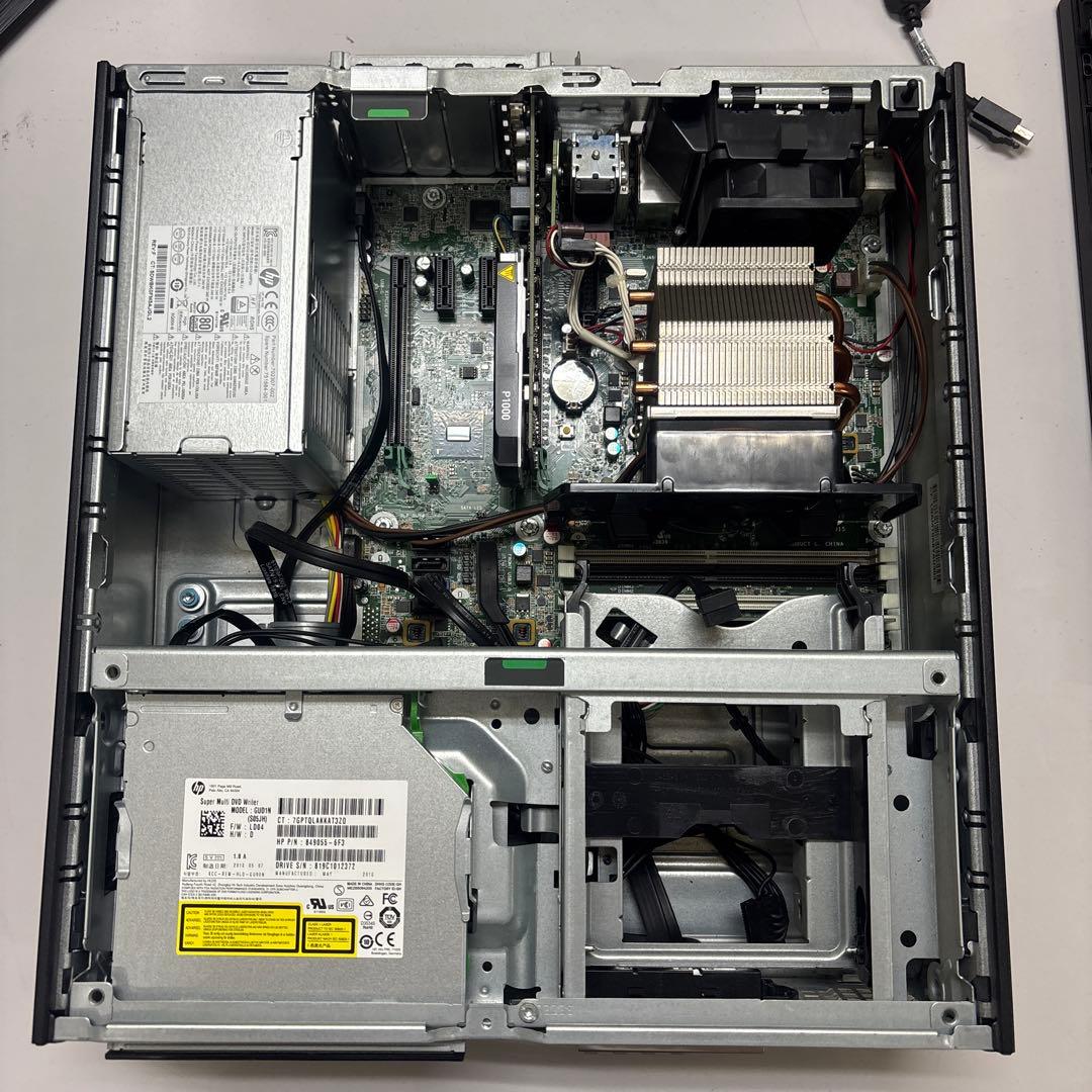 HP Z240 SFF Workstation Quadro P1000搭載