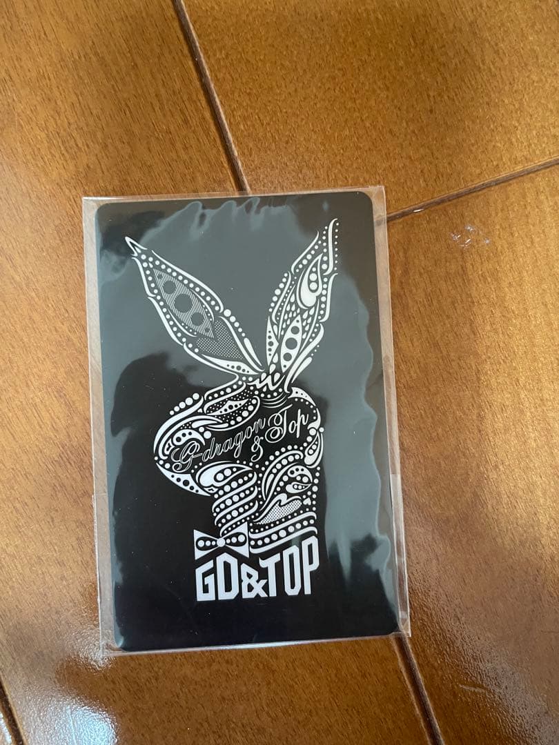 BIGBANG GD&TOP FIRST ALBUM ゴールドverYGカード付
