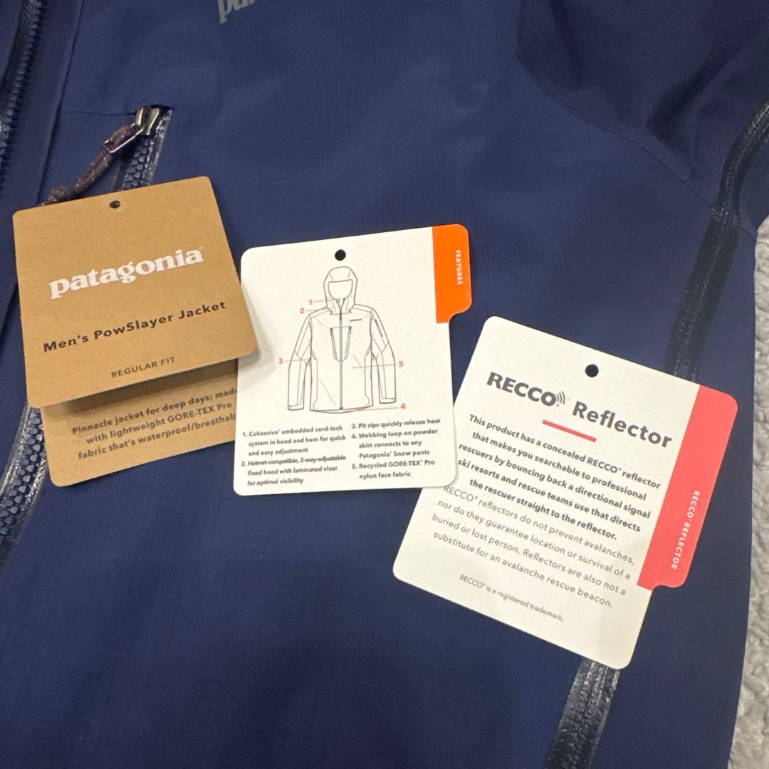 Patagonia メンズ　パウスレイヤー　ジャケットXS ネイビー　スキー
