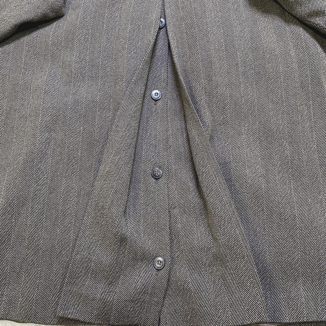 MaxMara WEEKEND ロングコート ヘリンボーン XL相当