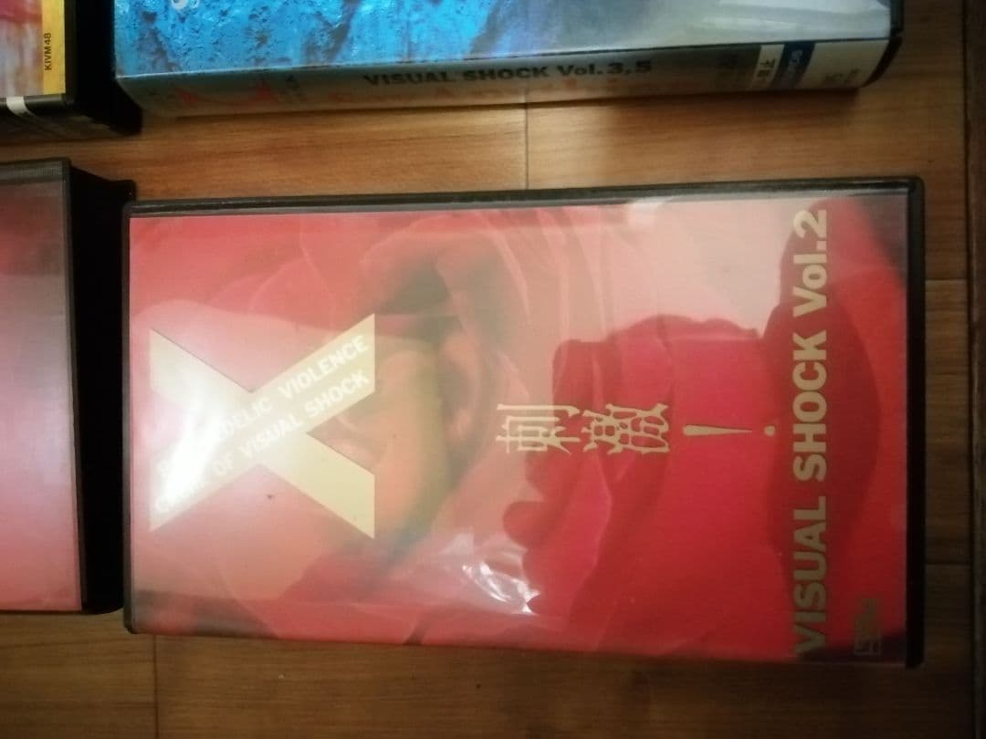 X,LUNA SEA,HIDEまとめ売りビデオ7本　バラ売り可