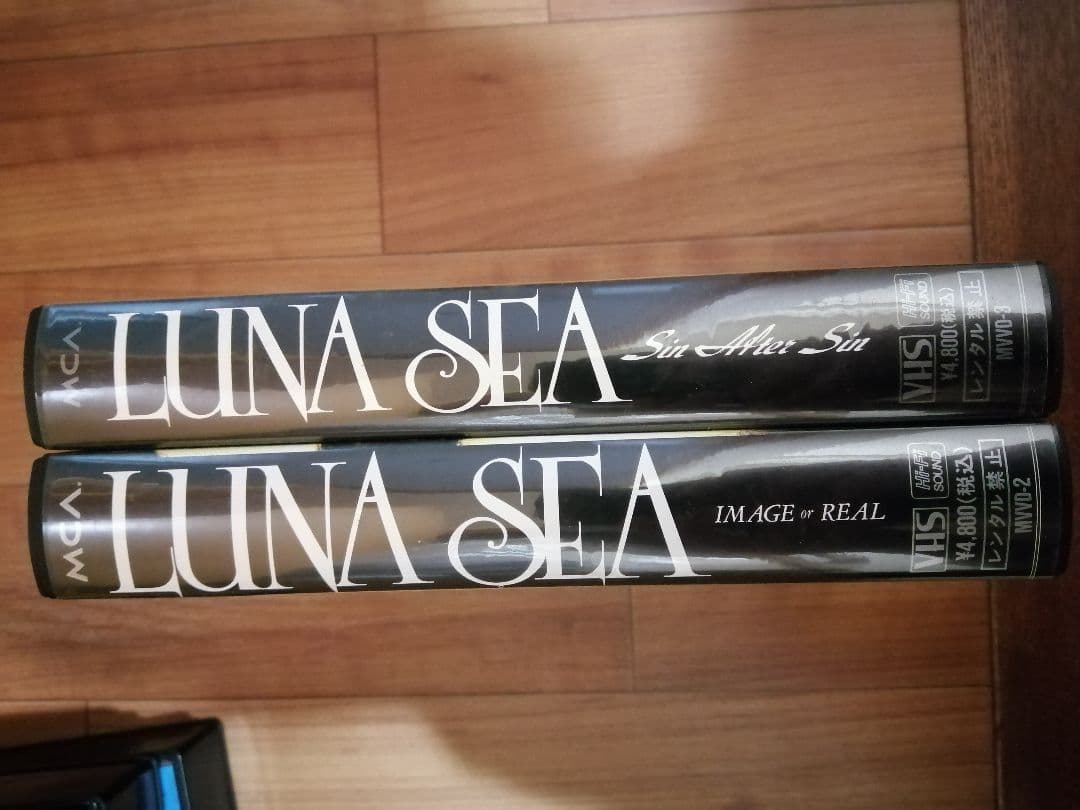 X,LUNA SEA,HIDEまとめ売りビデオ7本　バラ売り可