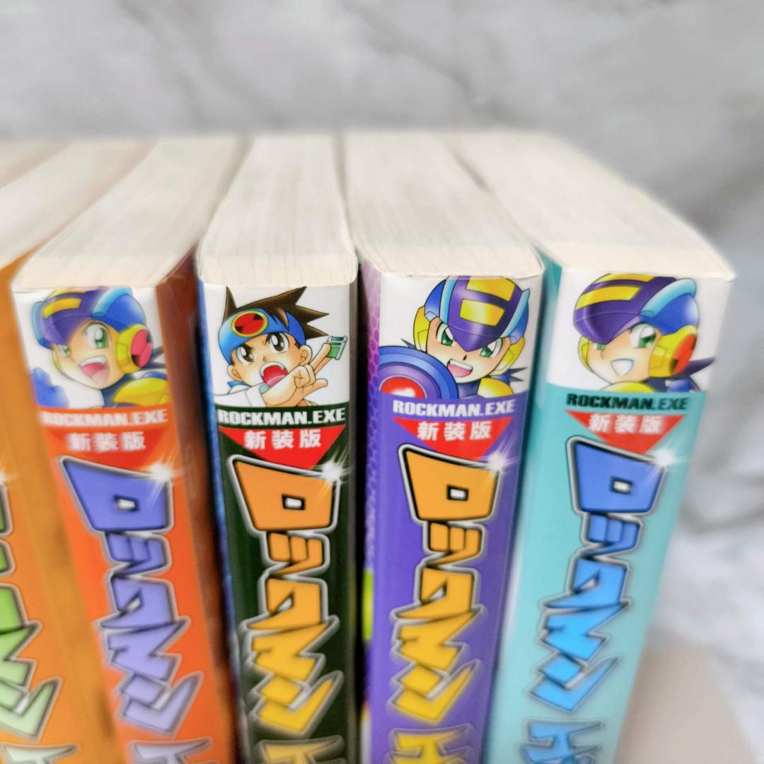 新装版 ロックマンエグゼ 1-8巻 全巻セット★鷹岬諒 復刊ドットコム