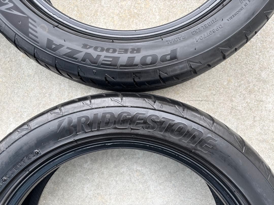 バリ山 23年製 ポテンザ アドレナリンRE004 165/55r15 4本