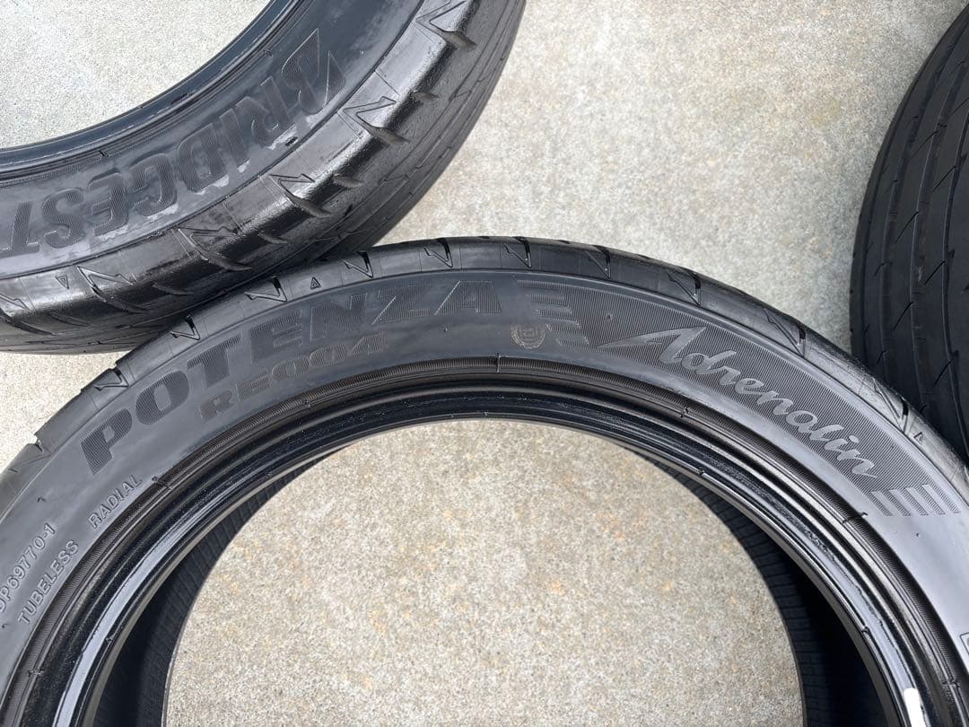 バリ山 23年製 ポテンザ アドレナリンRE004 165/55r15 4本