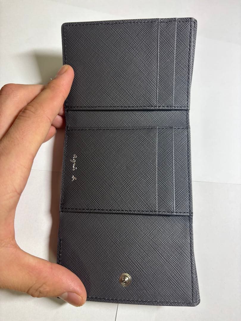 ぐ*♡様 agnis b. グレー 三つ折り財布
