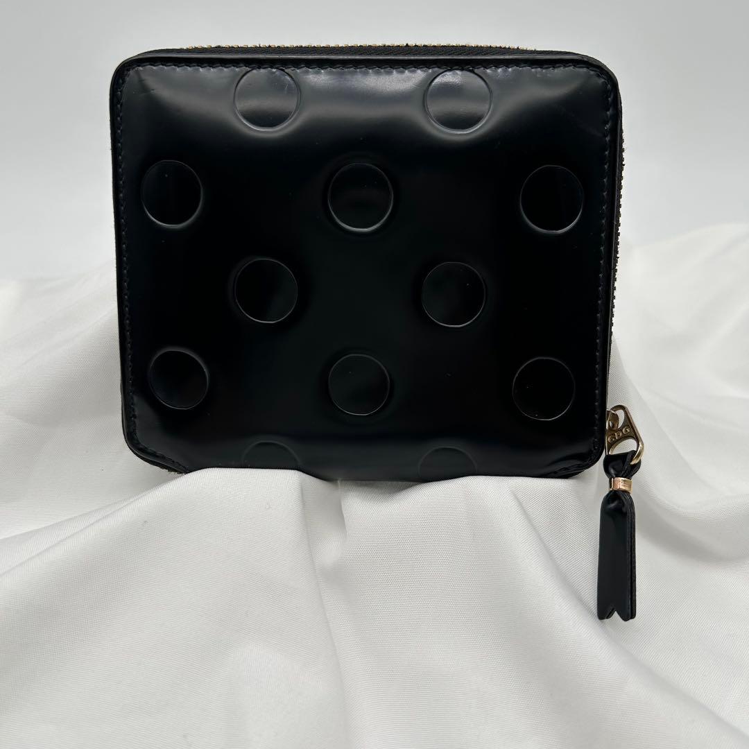COMME des GARÇONS コムデギャルソン 二つ折り財布 黒