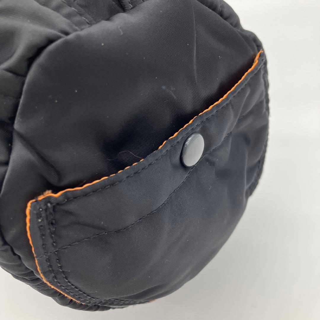 美品porter ポーター　バッグ　ミニボストン　タンカー　ブラック