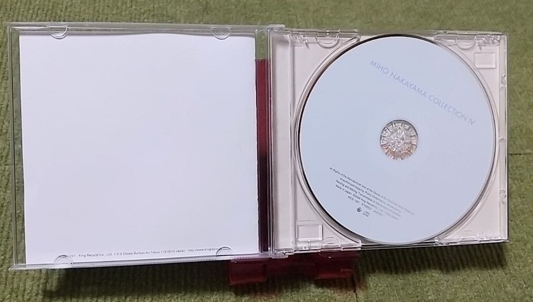 中山美穂 collection Ⅳ ベストCDアルバム