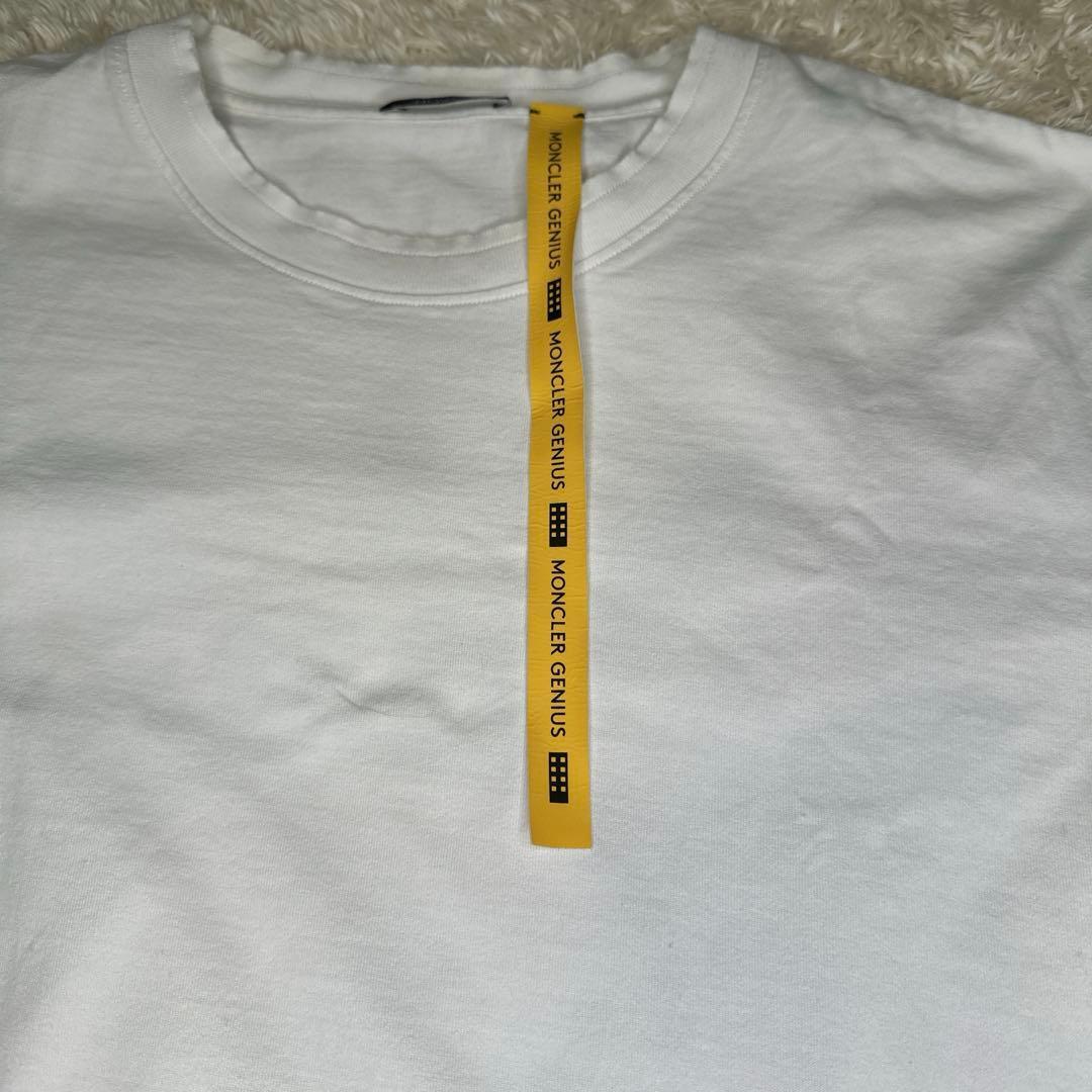 【美品】モンクレール コットン アリシアキーズ クルーネック 半袖Ｔシャツ L