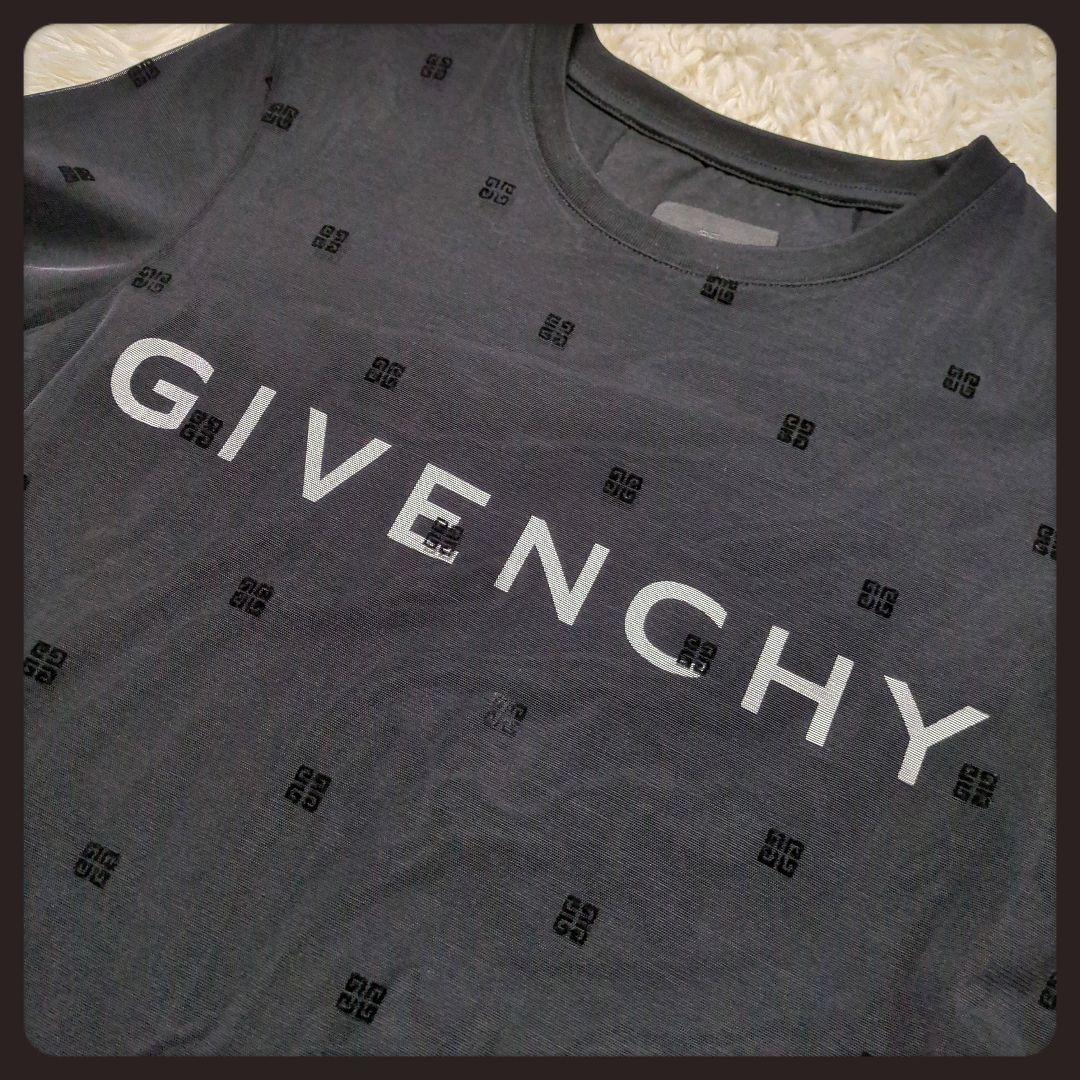 【入手困難・美品】ジバンシィ 4G チュール レイヤード Tシャツ 半袖 S