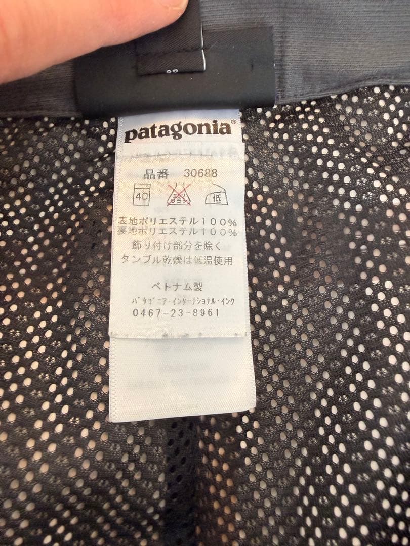 patagonia ブラック スノーパンツ