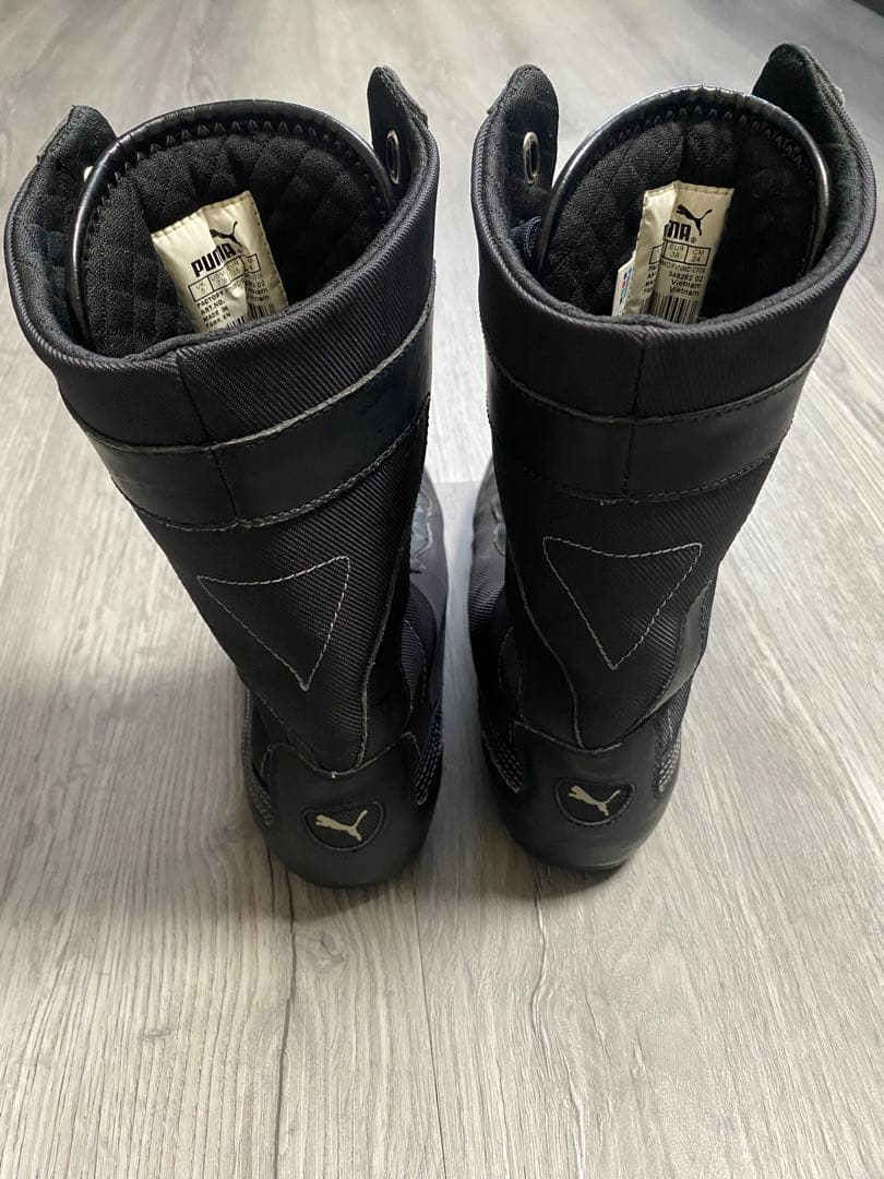 PUMA リングシューズ　ボクシングシューズ ブラック 24cm