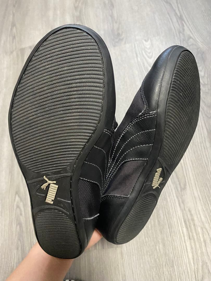 PUMA リングシューズ　ボクシングシューズ ブラック 24cm