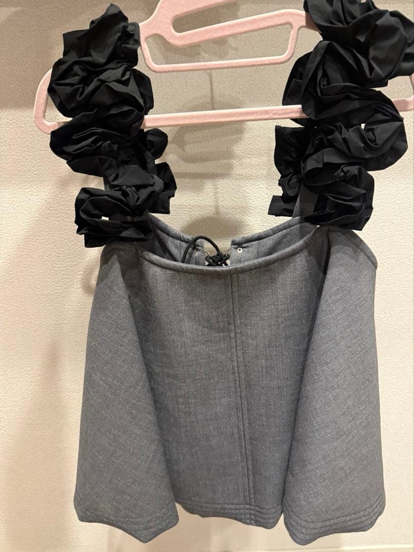 トップス MAISON SPECIAL Flower Strap 2way Tops