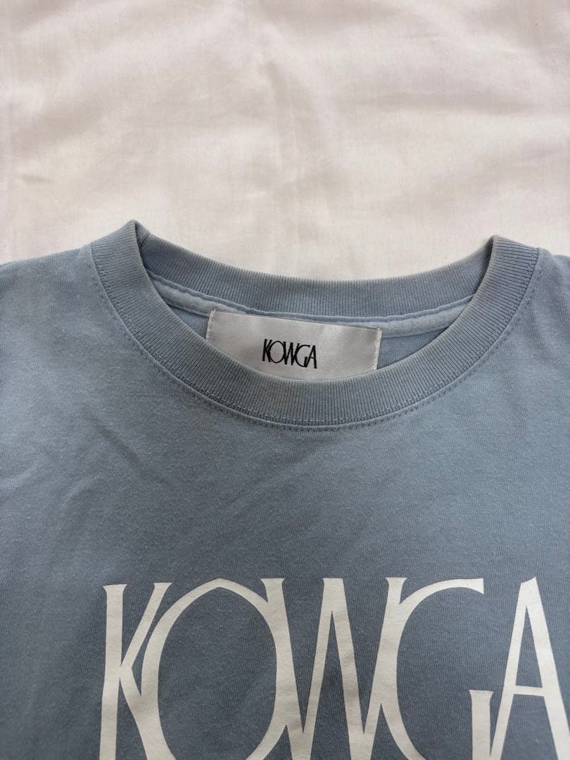 KOWGA ロゴプリント Tシャツ