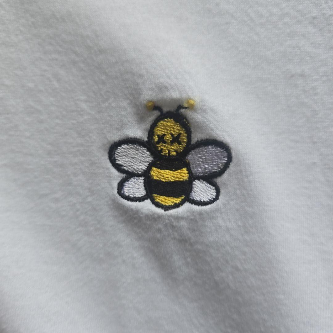 DIOR ホワイト Tシャツ 蜂刺繍