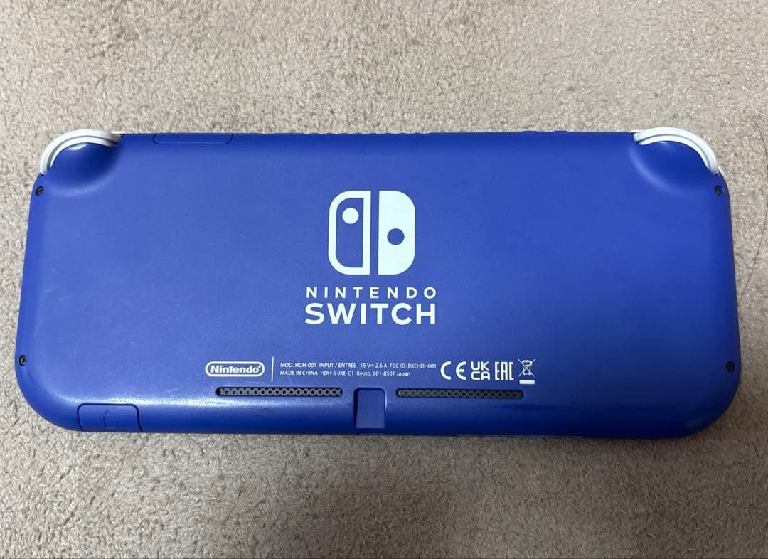 挨*x様 Nintendo Switch Lite 本体 ブルー 使用感あり