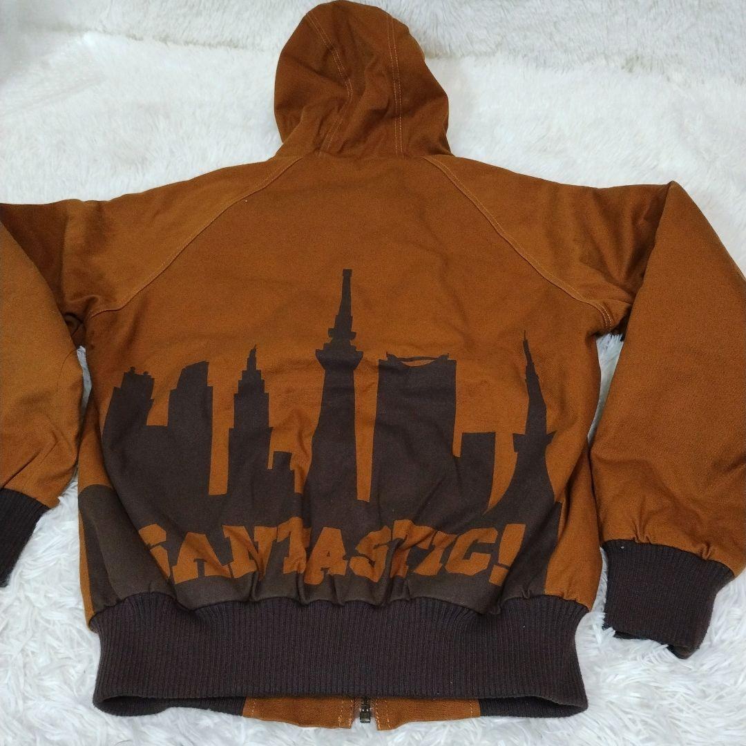 SANTASTIC! ミナトジャケット！フード付きジャンパー Mサイズ オレンジ