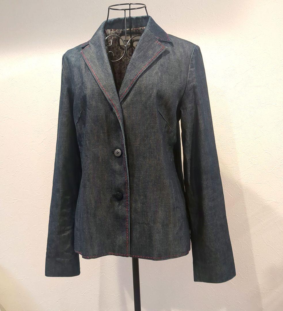 LAUTREAMONT デニム　インディゴ　テーラードジャケット　size3