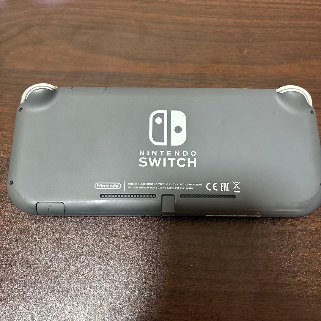 Nintendo Switch Lite グレー　箱・ハードケース付