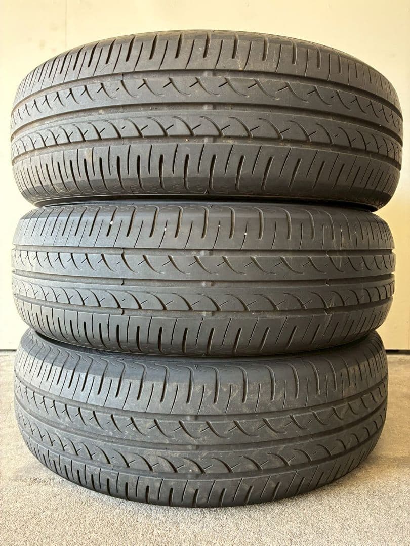 送料込み‼️ 185/65R15 夏タイヤ 2024年製 国産 バリ山 3本