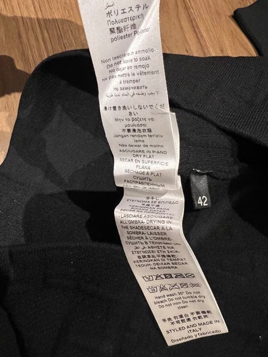 美品 Elisabetta Franchi ブラックドレス イタリア製